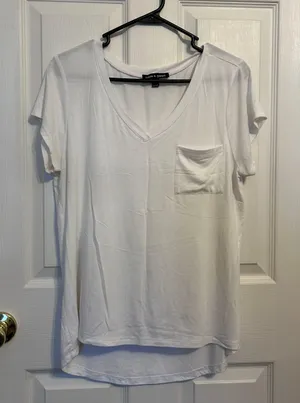 Cable & Gauge Classic White Tee thumbnail 1