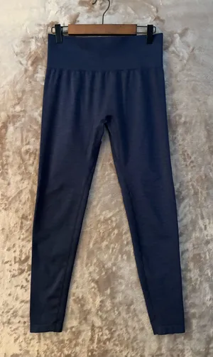 Women’s Navy High-Waist Active Leggings Size L thumbnail 1