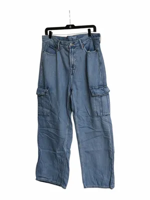 Old Navy Extra High Rise Sky-Hi Wide Leg thumbnail 5
