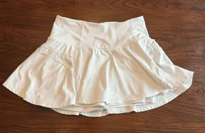 FP Movement by Free People White Skirt- cross listed on Mercari! thumbnail 1