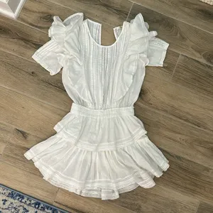 LoveShackFancy Natasha Heritage Mini Dress thumbnail 4