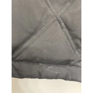 Gap Black Diamond Quilted Puffer Vest 2 pockets Zipper Closure thumbnail 5