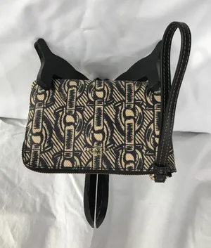 Coach Corner Zip Wristlet with Chain Link Print`0 thumbnail 1