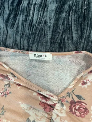 Pink floral long sleeve top by Miss U thumbnail 2