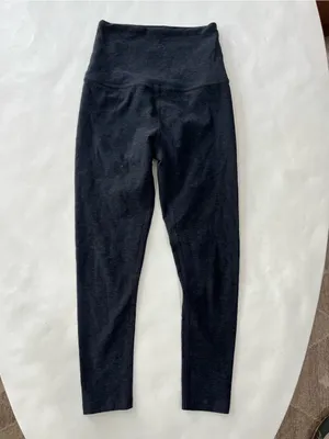 Beyond Yoga Spacedye High Rise Midi Leggings in Darkest Night XXS thumbnail 2