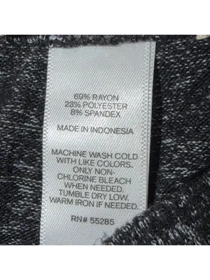 Express One Eleven Marled Leggings Black Gray S thumbnail 7