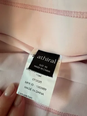 light pink tennis skirt Size XS thumbnail 3