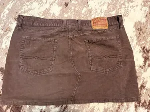 Lucky brand brown corduroy skirt thumbnail 2