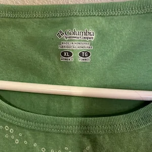 New with‎ tags Columbia green women’s extra large tank top thumbnail 3