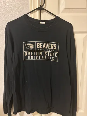 Oregon State shirt Black Size M thumbnail 1
