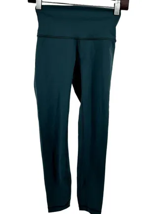 Lululemon Wunder Train High-Rise Tight 25" Legging High Rise Green Jasper 4 thumbnail 2