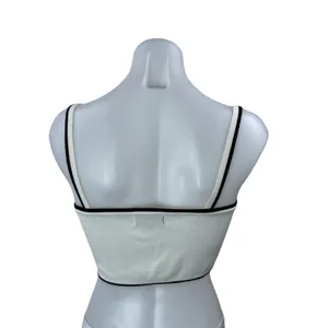 Majorelle Women's White Short Sleeve Cardigan Crop Top 2 Piece Set Size XS thumbnail 6
