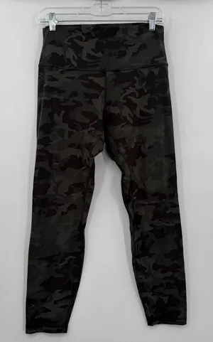 Lululemon Align Pant II 25" Incognito Camo Multi Gator Green thumbnail 1