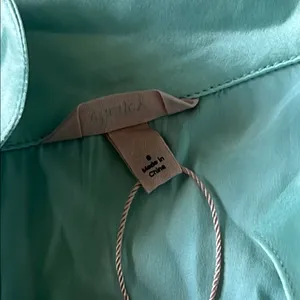 Eberjey Blue Button Down Shirt Relaxed Lightweight thumbnail 5
