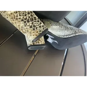 Diba True Snakeskin Ankle Booties Size 7 thumbnail 10
