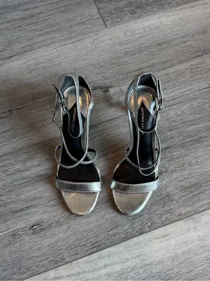 ANTONIO MELANI Leather Strappy Heel Sandals thumbnail 2