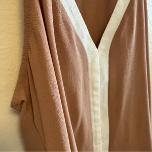 Brown & white women's tank top thumbnail 6