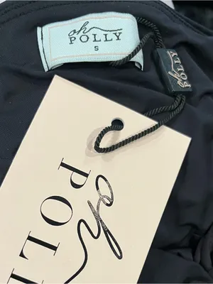 🌺New Oh Polly Black Off The Shoulder Bodycon Mini Dress🌺 thumbnail 4