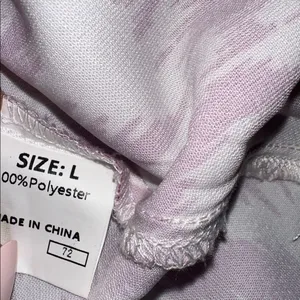 Elegant Pink Patterned Maxi Dress with tassels size  large thumbnail 6
