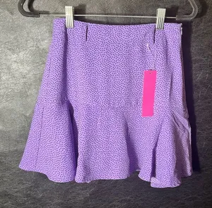 Love For Humanity Couture‎ Purple Dot Skort Size XS thumbnail 1