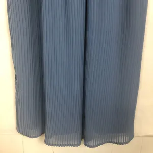 Lauren Conrad Maxi Blue Sleeveless Pleated Dress Size M thumbnail 6