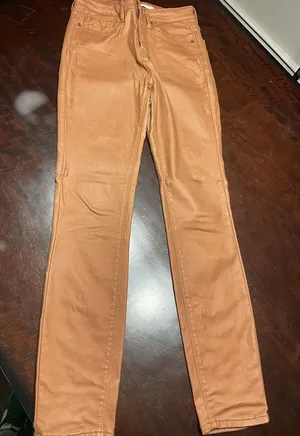 Unpublished size 26 Camel Colored Skinny Jeans‎ Casual Chic Pants T-8 thumbnail 1
