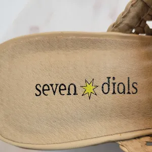 Seven Dials Womens Mule Heels 8 Brown‎ Cognac Woven Quinton Pointed Toe Clogs thumbnail 3