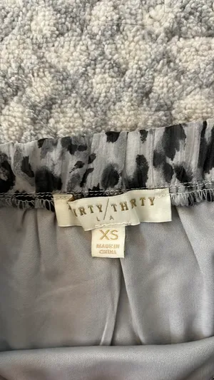 animal print maxi skirt Gray Size XS thumbnail 2