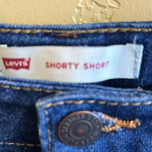 Levi's Distressed Denim Shorts thumbnail 3