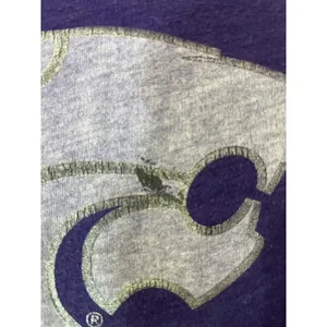 Nike K-State Wildcats Womens V-Neck Short Sleeve T-Shirt Purple M Used thumbnail 5