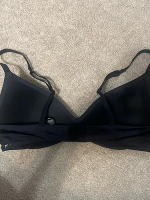 SKIMS Black Push Up Plunge Bra - Women Intimates thumbnail 2