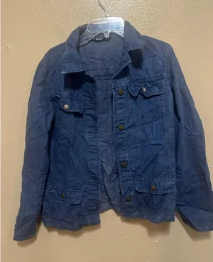 Chadwicks Women's Blue Denim Jacket Size 4 Button Front‎ Pockets Casual thumbnail 1