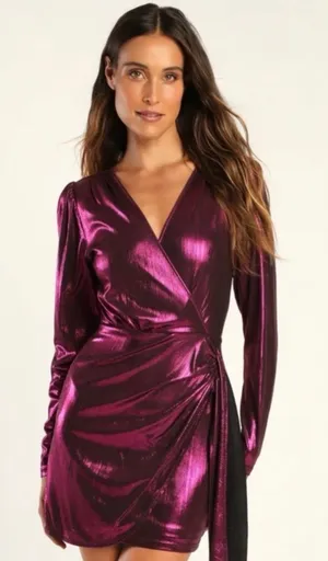 Lulus Purple Mini Dress thumbnail 1