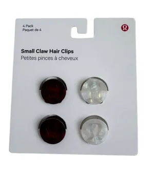 Lululemon Small Claw Hair Clips 4 Pack thumbnail 2
