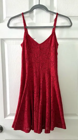 Brandy Melville Red Mini Dress thumbnail 1