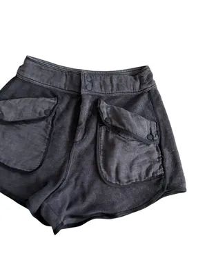 FREE PEOPLE Movement Gray Sweat Shorts Size Small thumbnail 3