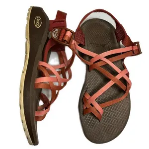 Chacos ZX/2 Sport Turquoise Brown Pink Orange Hiking Sandals Thin Toe Strap W 8 thumbnail 1