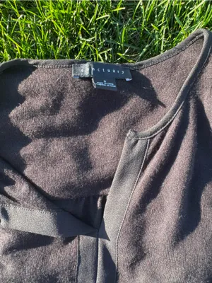 Sanctury Black Long Sleeve Light weight sweater thumbnail 4
