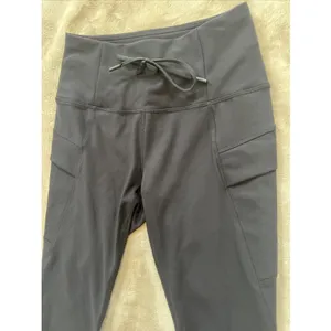 Spyder Active Women's Small Black‎ High Rise Drawstring Pocket Leggings thumbnail 6