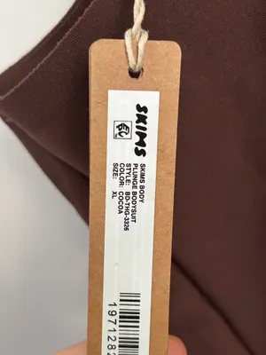 NWT Skims Body Plunge Bodysuit Cocoa XL BD-THG-3326 ( SOLD OUT) thumbnail 3