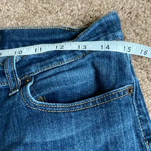 Lucky Brand The Bermuda Shorts (Sz 4/27) Dark Blue Denim Jorts Jean Shorts thumbnail 10