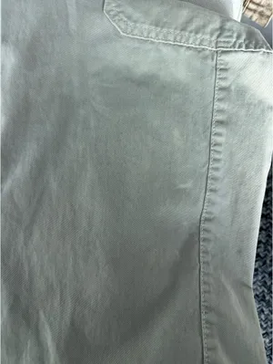 Zara Khaki cargo pants with pockets thumbnail 7