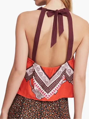 FREE PEOPLE Cool Cabana Embroidered Top thumbnail 3