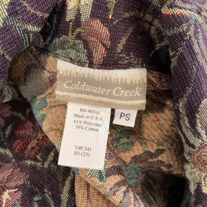 Purple Floral Blazer Size Petite Small thumbnail 8