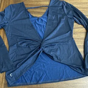 Zyia Navy V Back Vibe Top - size XXL thumbnail 4