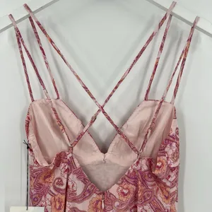 Majorelle Viola Pink Mini‎ Dress Medium Revolve Paisley Floral Sleeveless Girly thumbnail 7