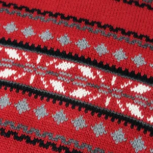 Vintage 90s Dockers Red Fair Isle Christmas Sweater thumbnail 6