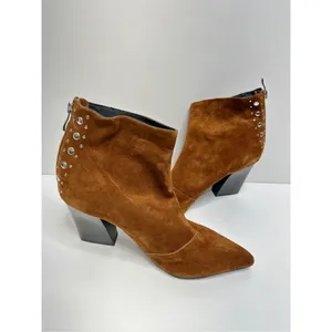 Golo Western Boots Womens Size 10 Nila Brown Pointed‎ Toe Suede Ankle Booties thumbnail 4