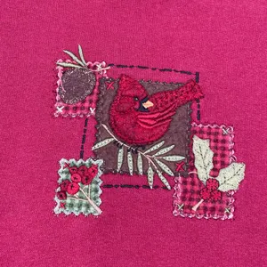 Vintage 90s Y2K Top Stitch by Morning Sun Crewneck Sweater Size Large Cardinals thumbnail 5