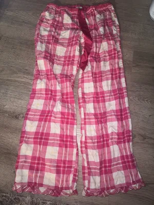 PINK Victoria’s Secret VINTAGE STYLE 2008 OG VS PINK Y2K Hot Pink Plaid Pj Pants thumbnail 8